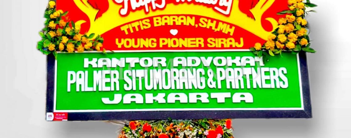 4 Inspirasi Karangan Bunga Makassar yang Cocok untuk Ucapan Selamat Pernikahan